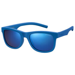 Polaroid PLD 8020/S Blue Rectangular Sunglasses