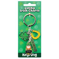 Souvenir Leprechaun Keyring