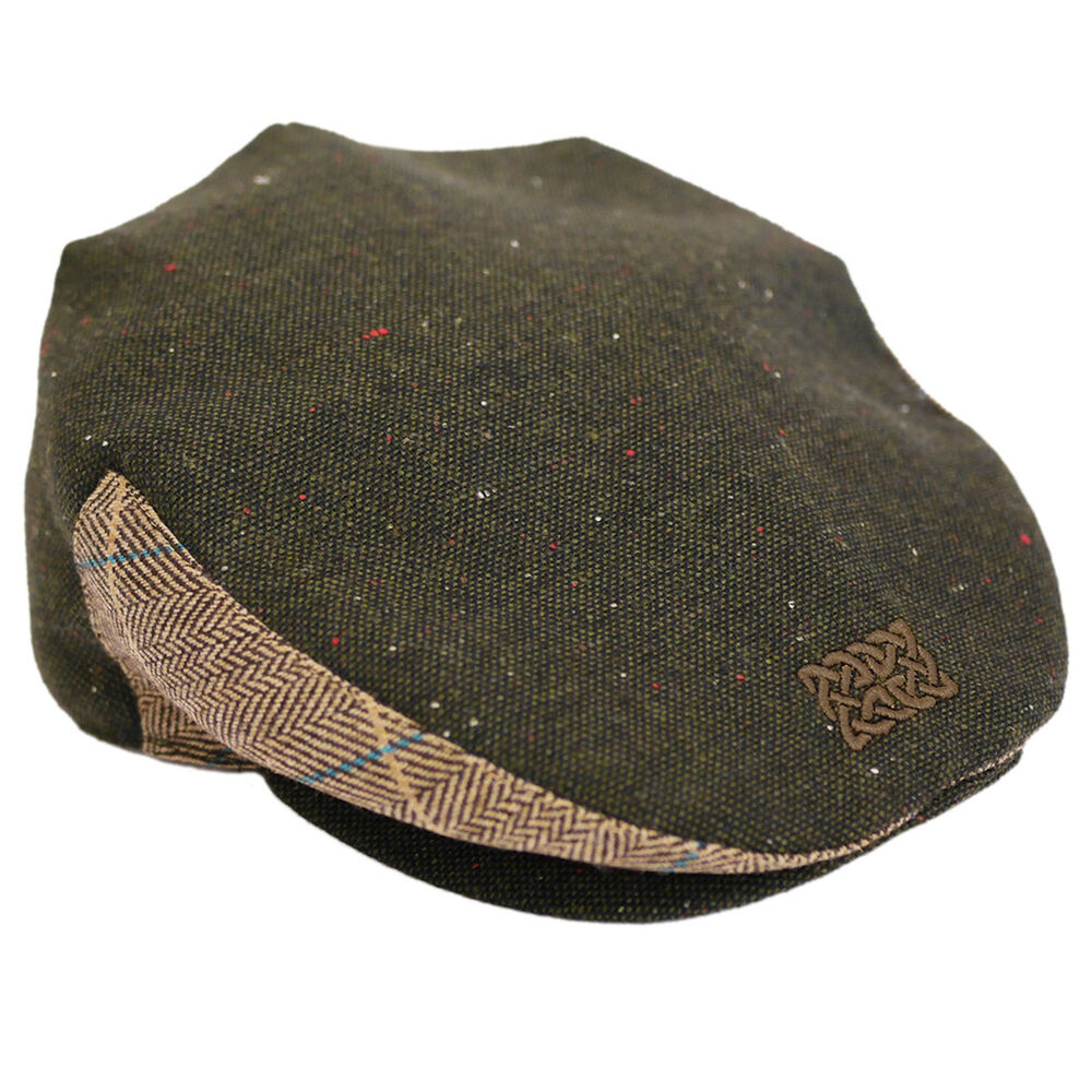Green Tweed Celtic Knot Flat Cap S Airport Duty Free Shopping