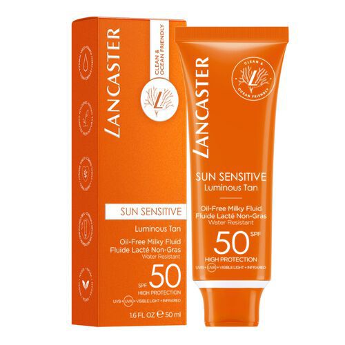 Lancaster Sun Sensitive Oil-Free Milk SPF50 150ml