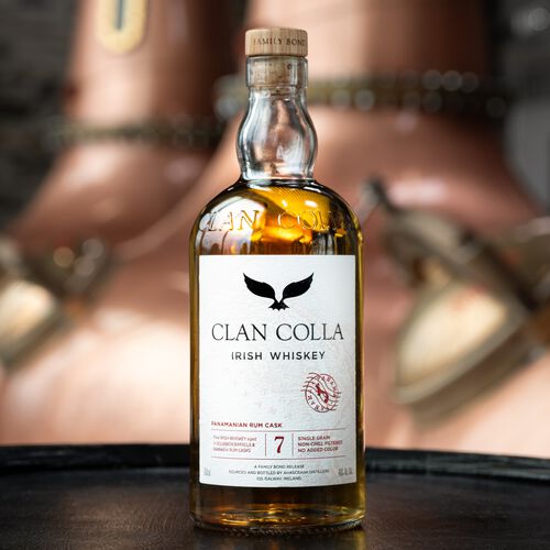 Clan Colla 7 Year Old Single Grain Rum Finish 70cl