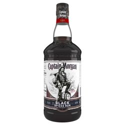 Captain Morgan Black Spiced Rum 1L
