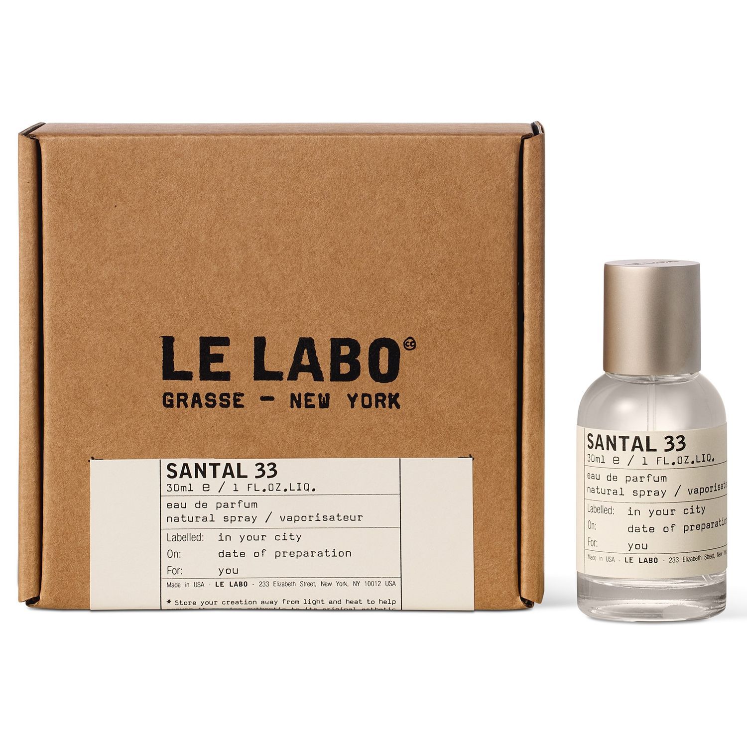 Santal 33 Eau De Parfum 30ml | Airport Duty Free Shopping