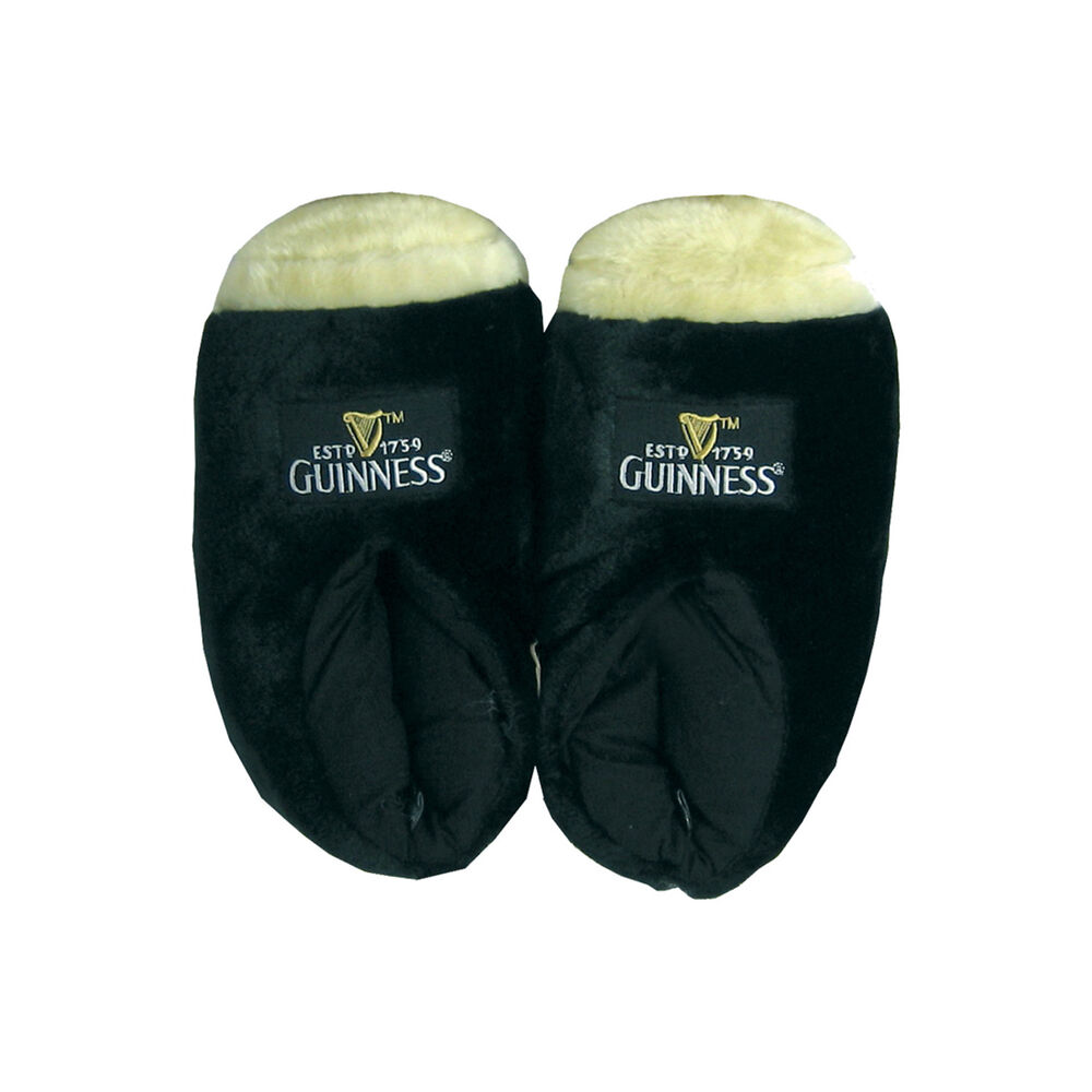 Guinness Black Giant Pint Slippers Airport Duty Free Shopping