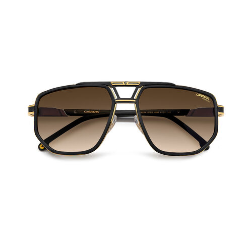 Carrera CARRERA 1072/S Black Gold Navigator Sunglasses