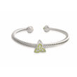 Trinity Trinity & Co. Jewellery Silver Trinity Knot Torc Bangle