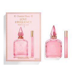 Charlotte Tilbury Love Frequency Perfume Set 100ml & 10ml Travel Spray