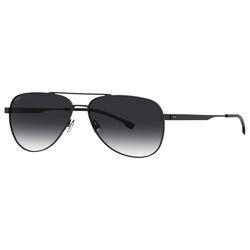 Boss BOSS 1641/S Black Pilot Sunglasses