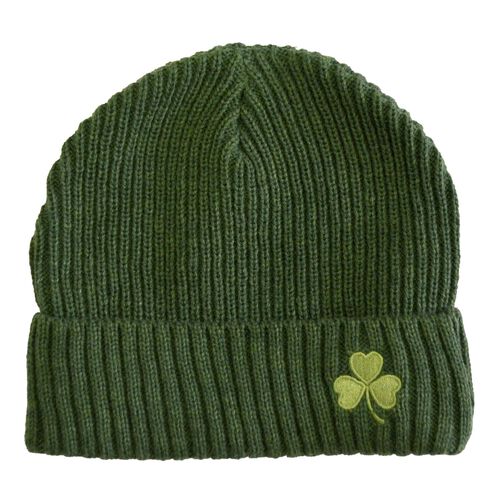 Traditional Craft Adults Green Knitted Hat