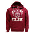Trinity Burgundy & White Trinity College Crest Hoody  XXL