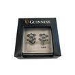 Guinness Rhodium Cufflinks
