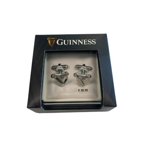 Guinness Rhodium Cufflinks