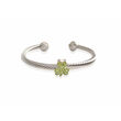 Trinity Trinity & Co. Jewellery Silver Shamrock Torc Bangle
