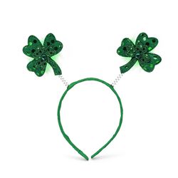 St Patrick Sparkle Shamrock Head Boppers