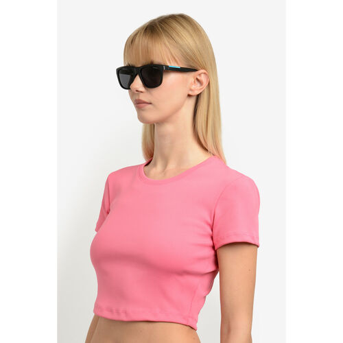 Polaroid PLD 2163/S Black Rectangular Sunglasses