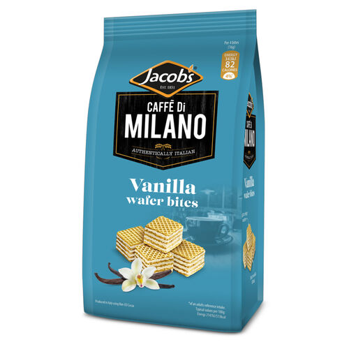 Jacobs Jacobs Caffe Di Milano Vanilla Wafer Bites 125g