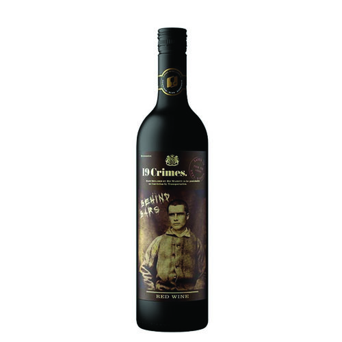 19 Crimes Behind Bars Red Wine 75cl