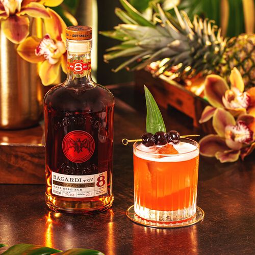 Bacardi Bacardí 8 Year Old Premium Golden Rum 1L