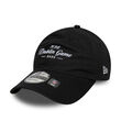 New Era Cap Shield Logo NFL Dublin Game 2025 Black 9TWENTY Adjustable Cap