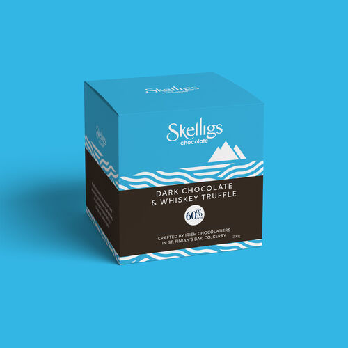 Skelligs Dark Chocolate and Whiskey Truffle