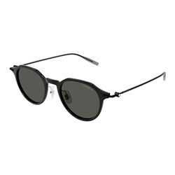 Montblanc MB0355S-001 Round Sunglasses
