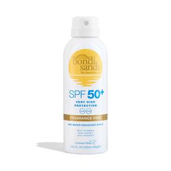 Bondi Sands SPF50+ Fragrance Free Aerosol Mist Spray 193ml