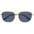Polaroid PLD 4172/G/S/X Gold Square Double Bridge Sunglasses