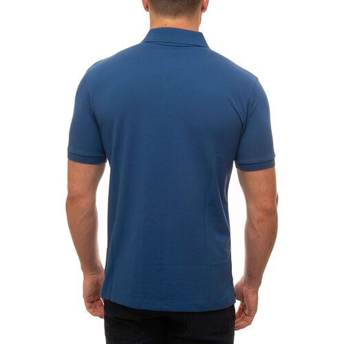 Boss Pallas Regular-fit polo shirt in cotton Blue