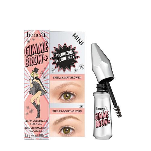 Benefit Mini Gimme Brow +Eyebrow Gel 4 Warm Deep Brown
