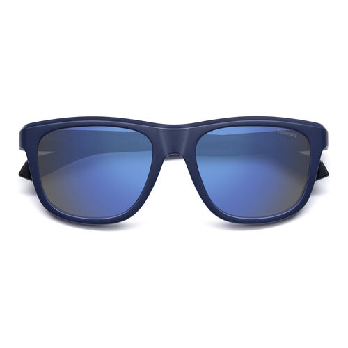 Polaroid PLD 2163/S Blue Rectangular Sunglasses