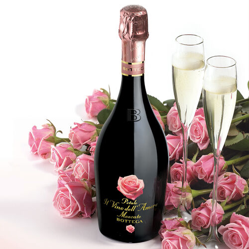 Distileria Bottega Petalo Moscato Il Vino dell'Amore Sparkling Wine 75cl