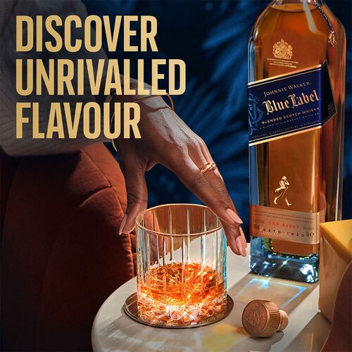 Johnnie Walker Blue Label Blended Scotch Whisky  1L