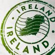 Irish Memories White Ireland Stamp T-Shirt XS