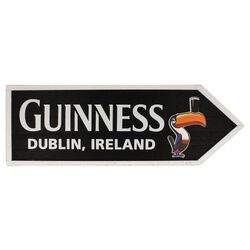 Guinness Toucan Wooden Road Sign