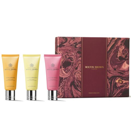 Molton  Brown Floral & Spicy Hand Care Gift Set 3x40ml
