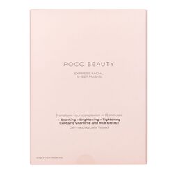 POCO Beauty Express Facial Sheet Masks 3 Pack
