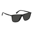 Polaroid PLD 6232/S Black Rectangular Sunglasses