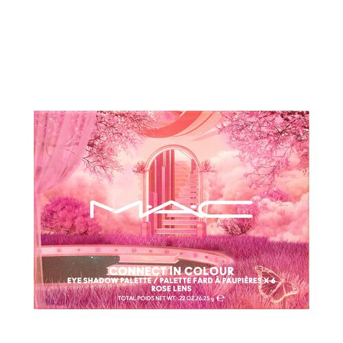 MAC Connect In Colour Eye Shadow Palette Rose Lens