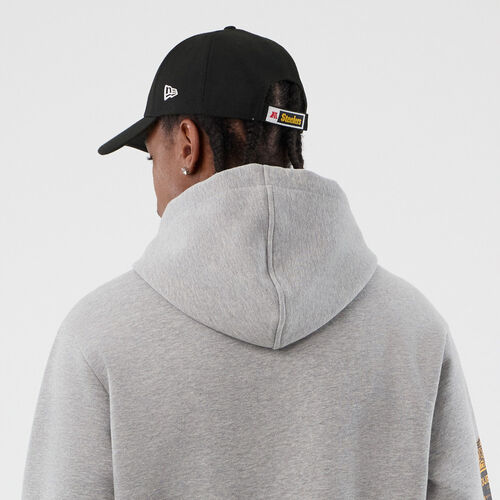 New Era Cap Pittsburgh Steelers NFL International Series Games Grey Pullover Hoodie XS