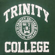 Trinity Bottle Green & White Trinity College Crest Sweatshirt  M