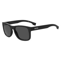 Boss BOSS 1568/S Black Rectangular Sunglasses