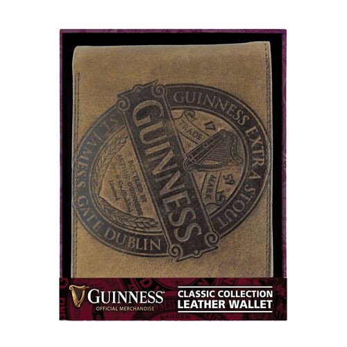 Guinness Brown Leather Wallet