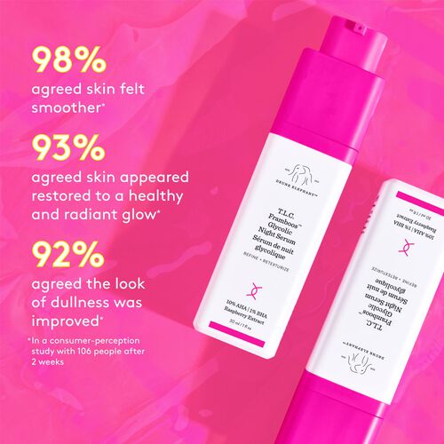 Drunk Elephant TLC Framboos Glycolic Night Serum 30ml