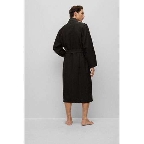 Boss Mens Dressing Gown Black Kimono