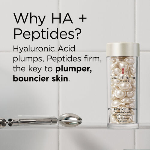 Elizabeth Arden Hyaluronic Acid + Peptides Ceramide Capsules Hydra-Plumping Serum 60 Pieces