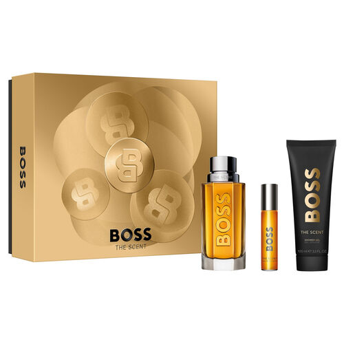 Boss The Scent Eau de Toilette and Shower Gel for Men Trio Set 100ml
