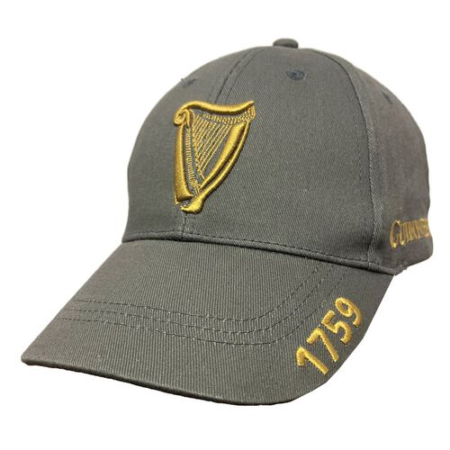 Guinness Embroidered Harp Baseball Cap