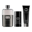 Gucci Guilty Pour Homme Eau de Toilette Trio Gift Set 90ml