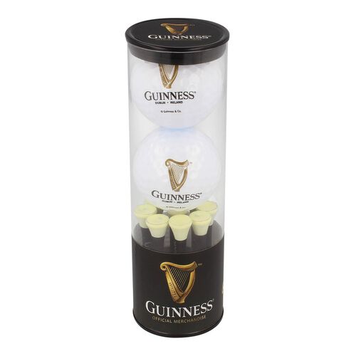 Guinness Golf Balls and Tee Set