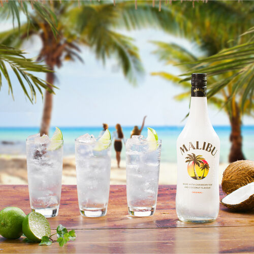 Malibu Original Caribbean Rum 1L